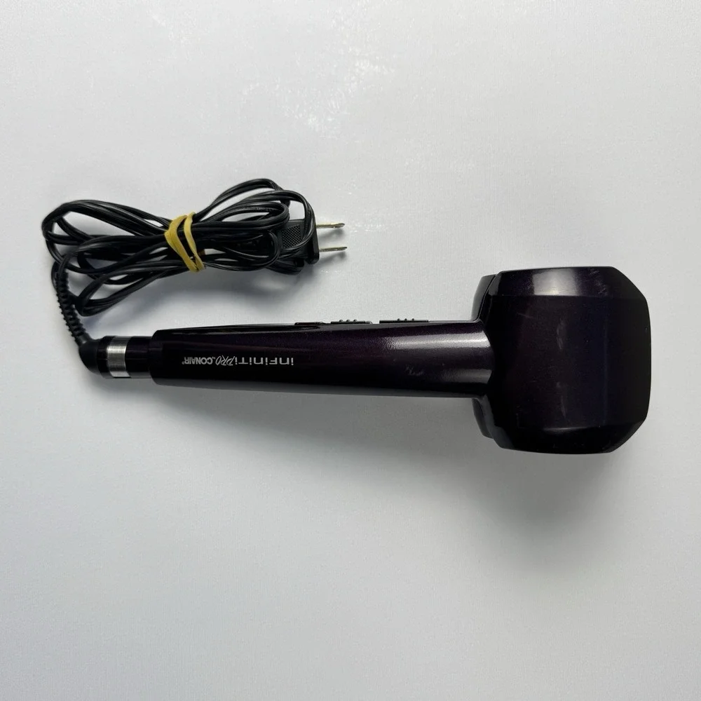 Conair Infiniti Pro Curl Secret automatic hair curler Purple C417MP Tested Works